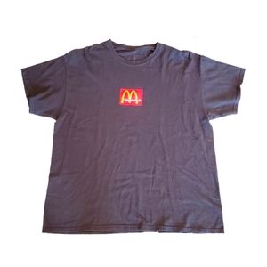 McDonald's Travis Scott Sesame Box Logo Tee